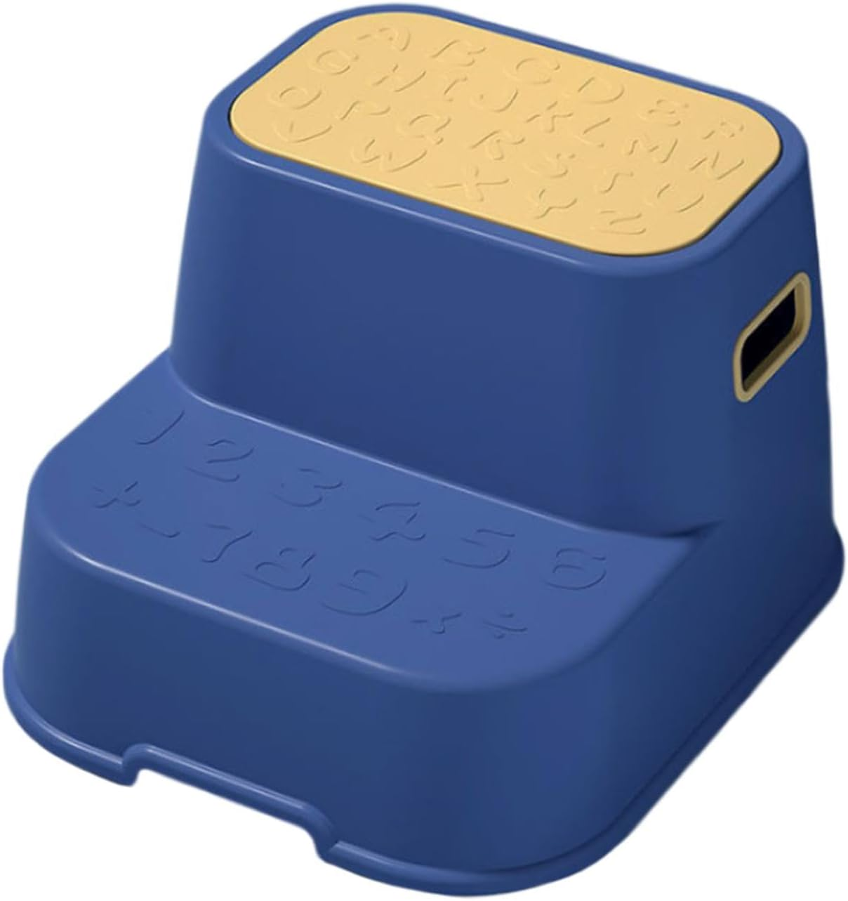 Amagogo Step Stool, Double up Toddlers Step Stool, Two Step Stool, Toilet Stool, for Cabinets, Green