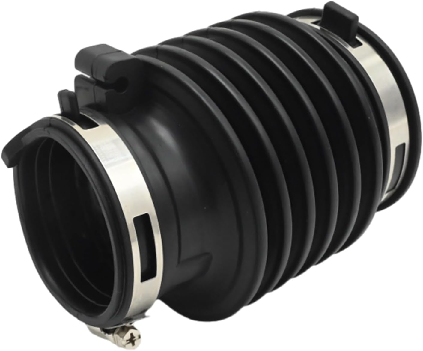 Hoypeyfiy 17228-5G0-A00 Air Intake Hose Rubber with Clamps, Air Intake Hose Tube Replacement for Honda Accord 3.5L 2013 2014 2015 2016 2017, Replaces 696-049 image number 5