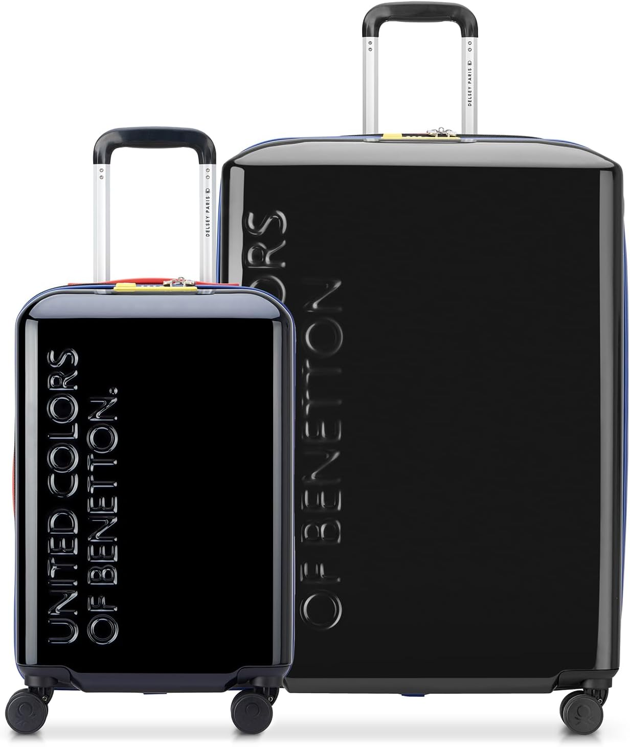 United Colors of Benetton Ucb Hardside Luggage with Spinner Wheels