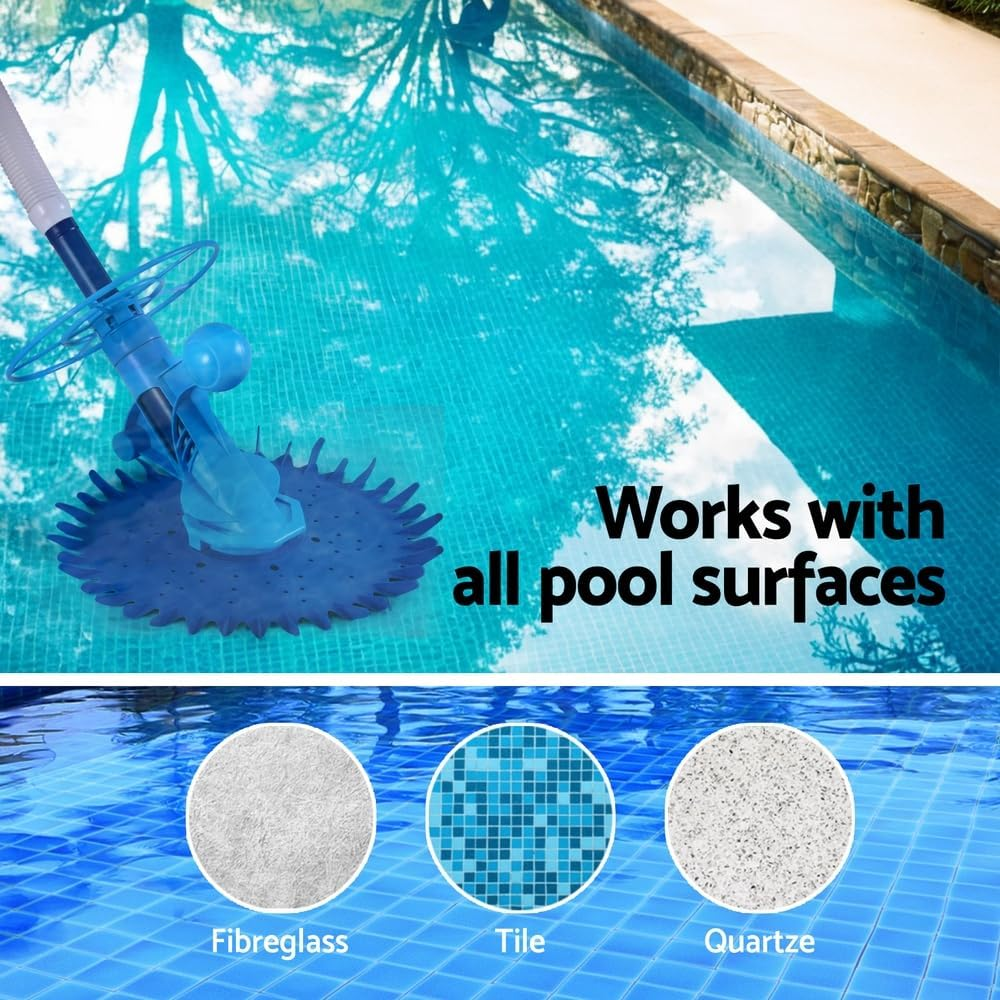 Aquabuddy Pool Cleaner Automatic Vacuum Swimming Pool Floor Climb Wall Inground image number 2