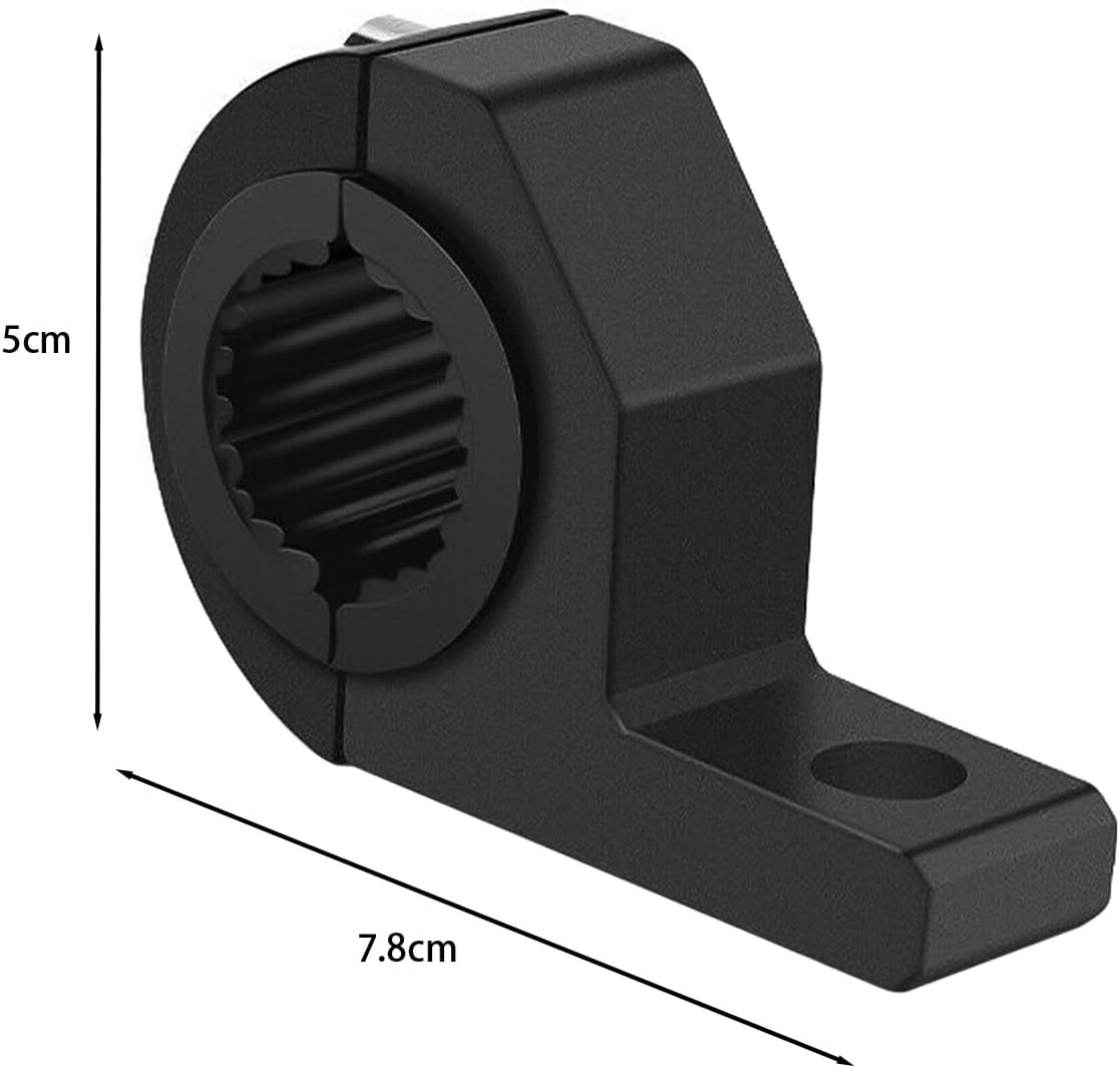 4PCS NUZAMAS Light Bar Mount Bracket Bull Bar Roll Cage Mount Kit Universal Work Light Tube Clamp Mounting Brackets for Off-Road Vehicles Car Truck Boat image number 5