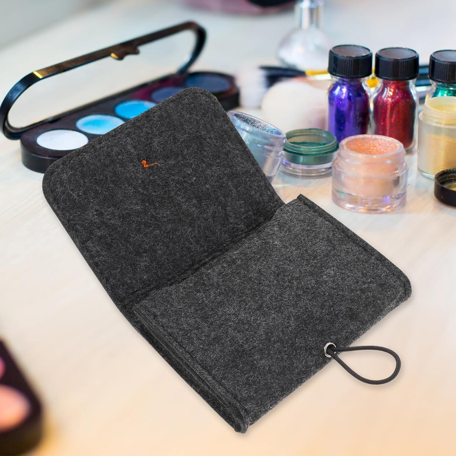 ULTECHNOVO 2Pcs Essential Oil Storage Pouch Small Portable Organizer Bag for Travel and Everyday Use Compact Lightweight Holder for Bottles and Small Items image number 5