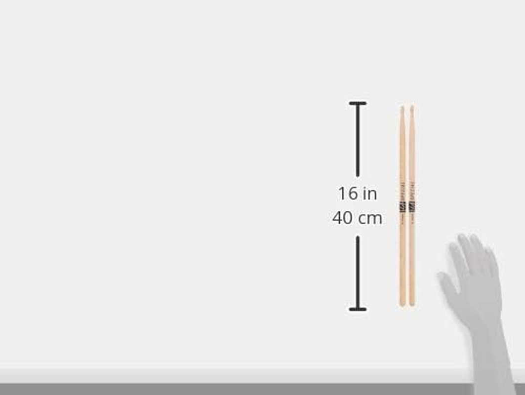 Promark LA Specials Drum Sticks - 7A Drumsticks - Drum Sticks Set for Acoustic Drums or Electronic Drums - Oval Wood Tip - Hickory Drum Sticks - Consistent Weight and Pitch - 3 Pairs image number 3