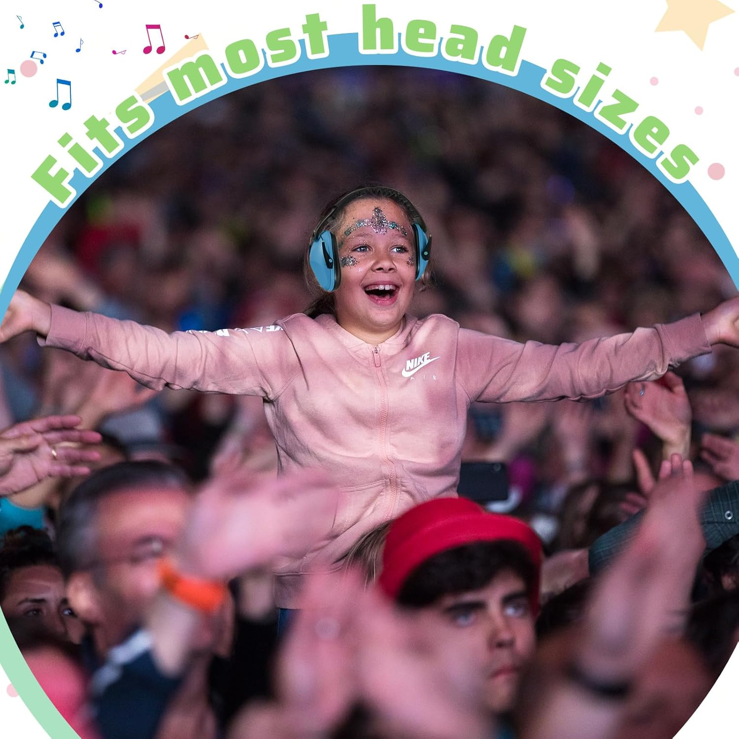 Amylove 12 Pcs Kids Ear Protection Noise Cancelling Headphones Ear Muffs Bulk 30Db Sensory Headphones image number 5