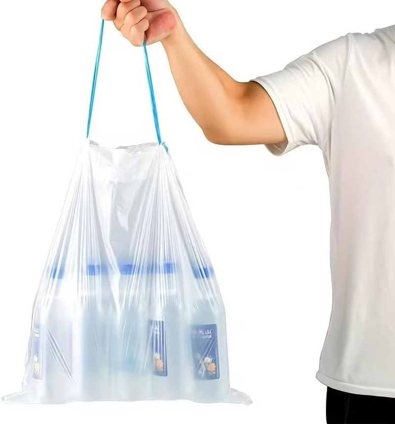 Furever Love 60 Count Trash Bags for Automatic Cat Litter Box Self Cleaning, Replacement Extra Large Liners for Robot Box, 60 Rolls Drawstring Waste Bags, 50Cm X 45 Cm (4 Rolls/15 Counts) image number 2