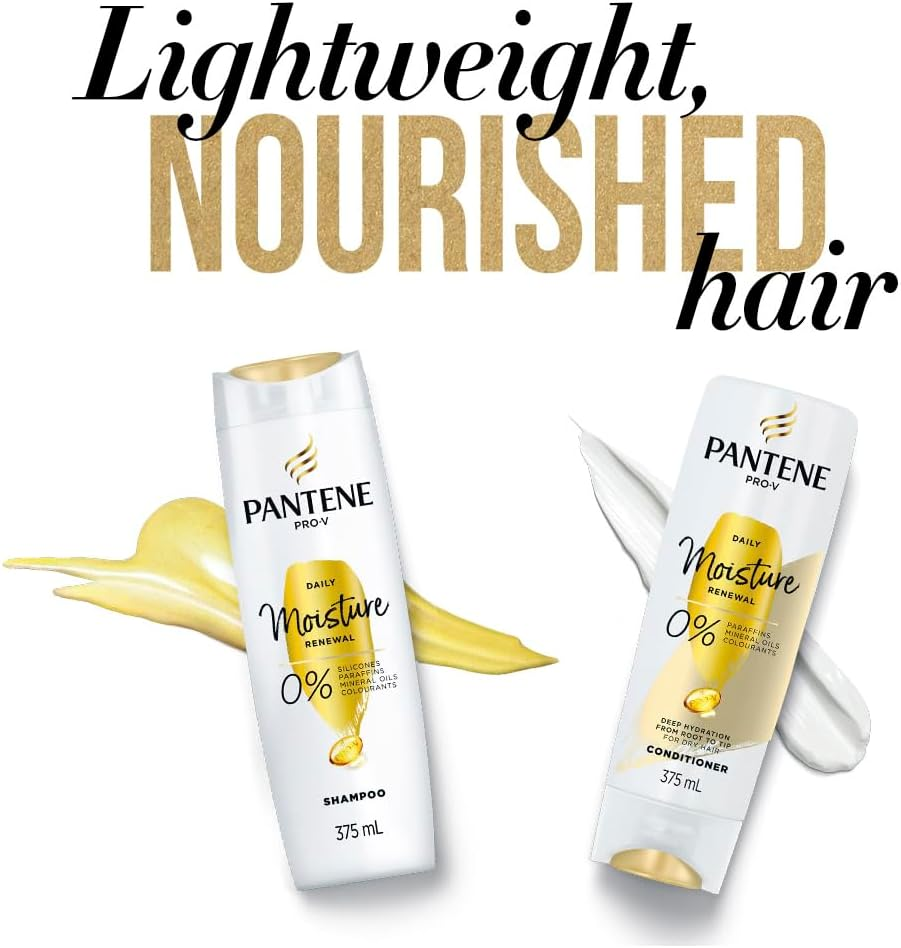 Pantene Daily Moisture Renewal Shampoo Refill 1.1L Shampoo image number 3