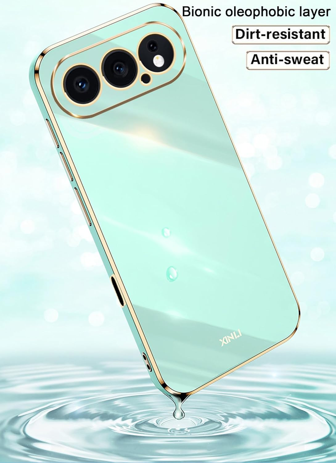 BOKYAS Compatible with Honor 500 Pro/Honor 500 Case with Luxury Galvanised, Camera Protection, Soft Silicone Mobile Phone Case, Ultra Thin, Shockproof Plating Case for Women, Green