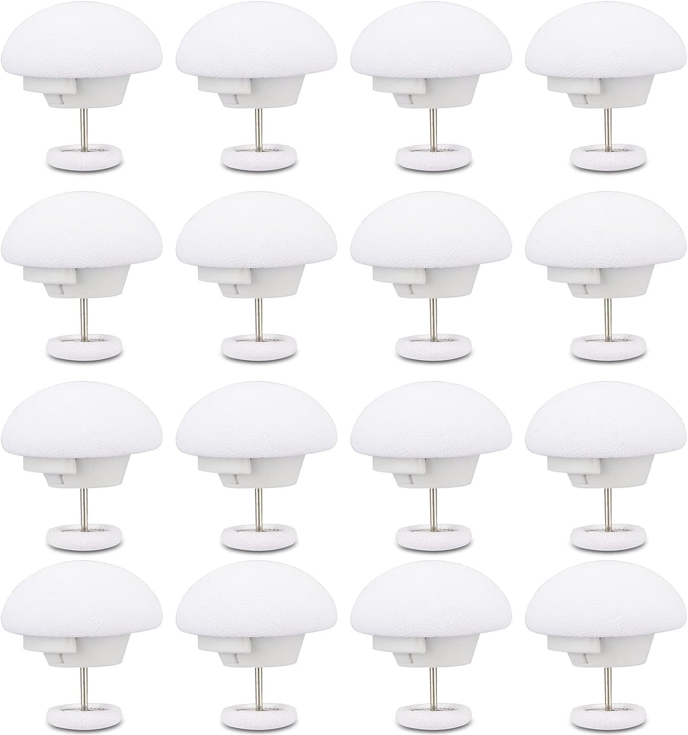 Duvet Pins, 16 Pcs Reusable Fixing Buckle Non-Slip Quilt Holder Sheet Holder Quilt Cover Clip, Keeps Comforter from Shifting for Fixing Bed Sheets, Fixing down Duvet Socks image number 3