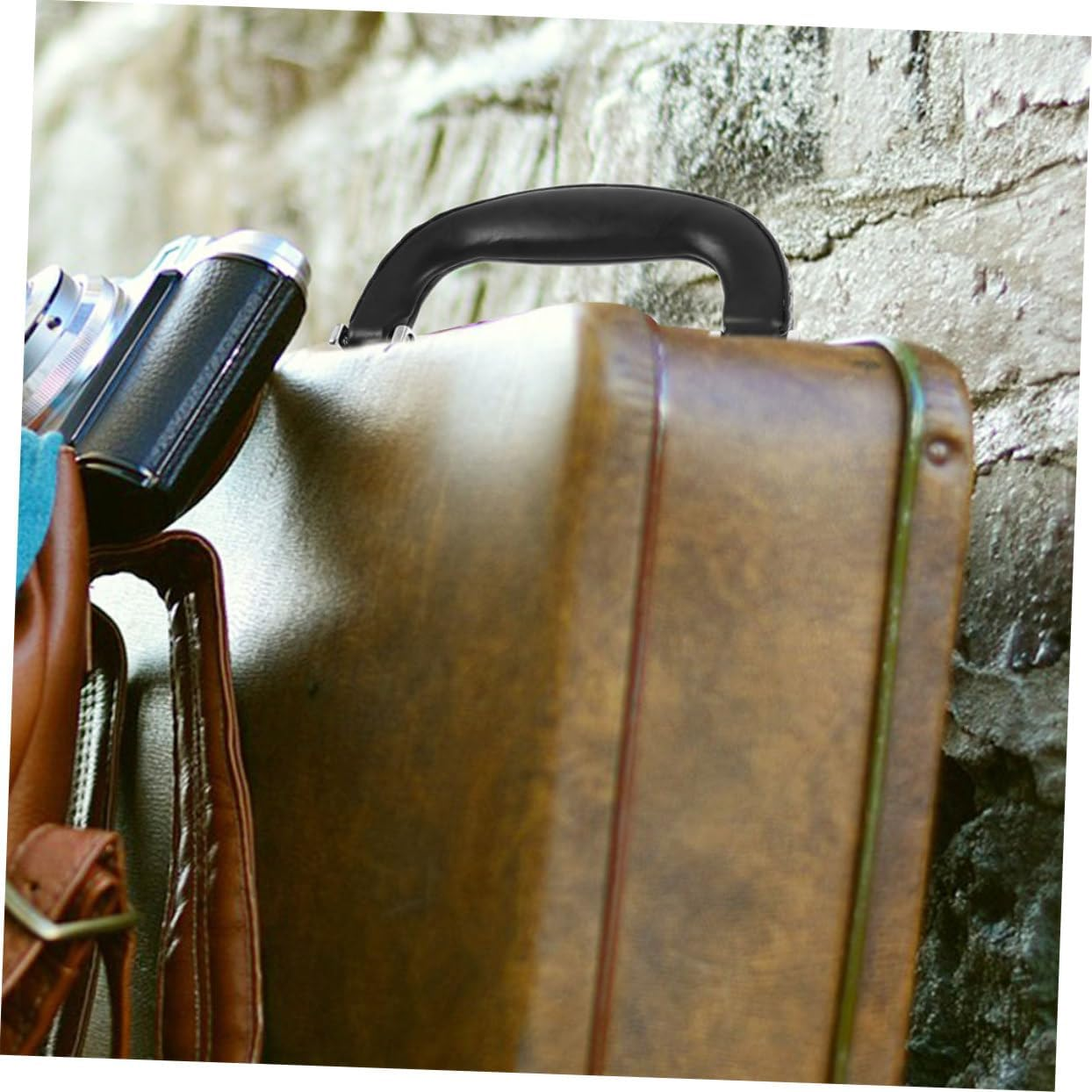 Gatuida 2Pcs Functional Replacement Handles for Luggage Suitcase Handles Handbag Travel Bag Luggage Toolbox Case Grip image number 4