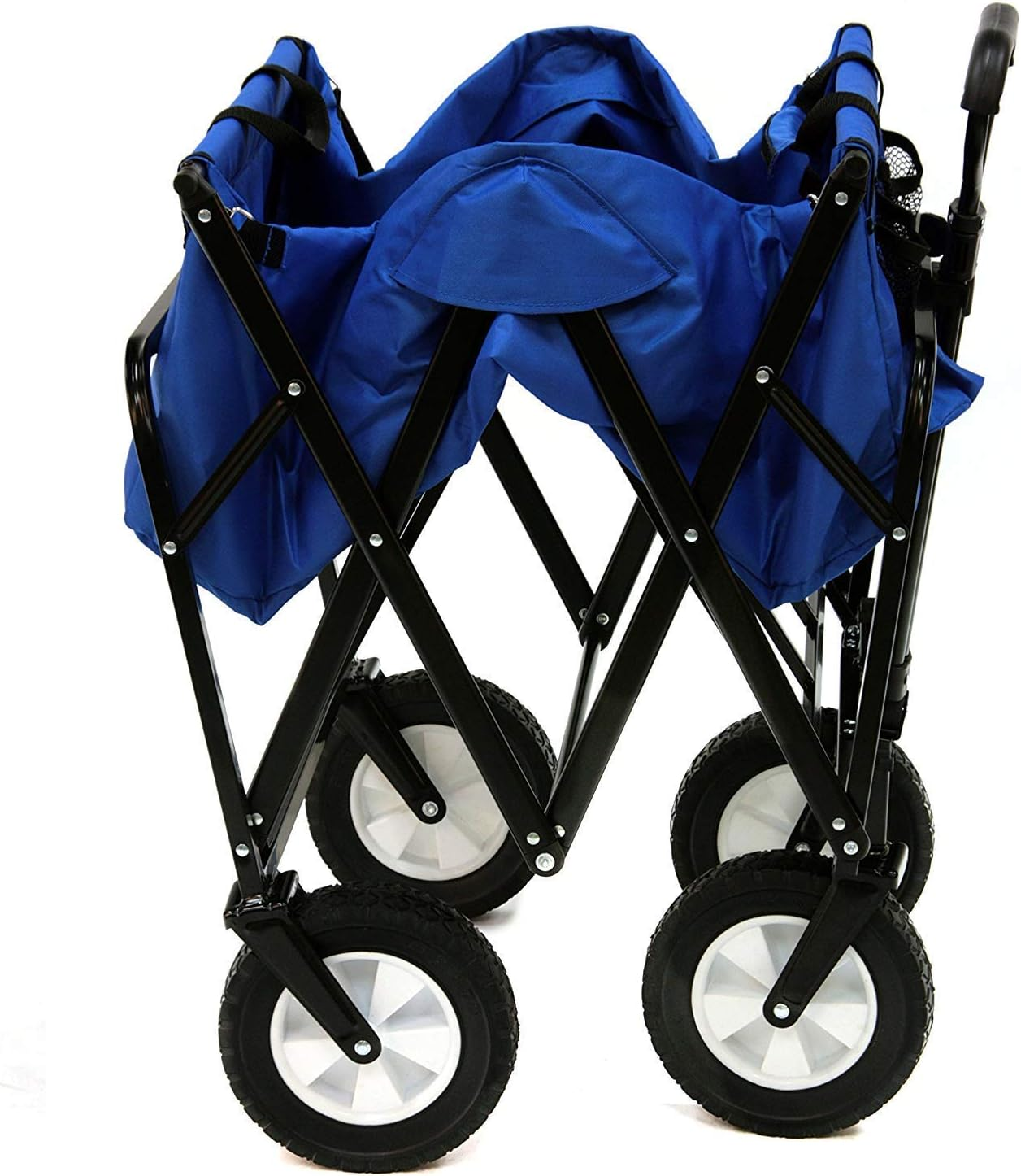 MAC SPORTS WTC-111 Outdoor Utility Wagon, Solid Blue image number 3