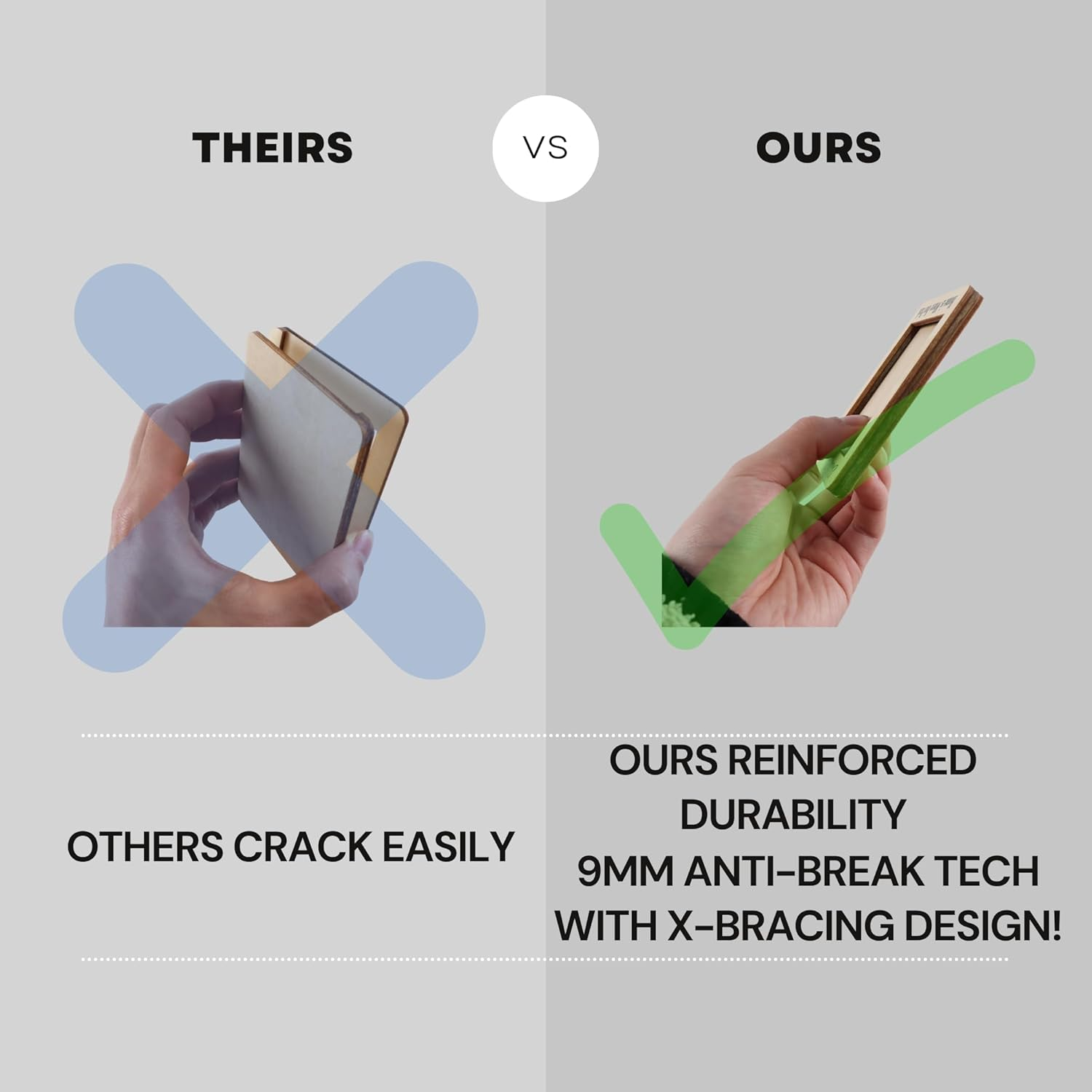 MOTOFITOOL Car Visor Picture Frame, Drive Safe I Love You Visor Clip, Car Photo Holder, Premium Wood Car Visor Clip, Personalized Photo Holder Valentine'S Birthday Present image number 5