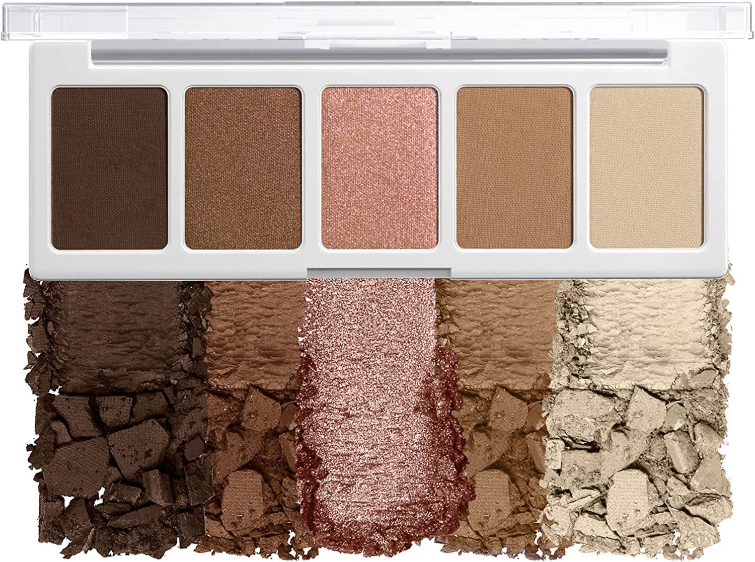 Wet N Wild Color Icon Eyeshadow Makeup 5 Pan Palette, Matte, Shimmer, Metallic, Long Wearing, Rich Buttery Pigment, Cruelty Free - Walking on Eggshells image number 2