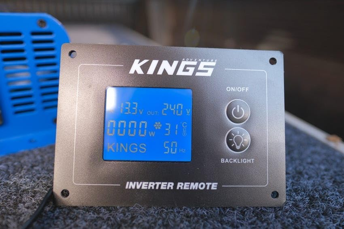 Kings 3000W Pure Sine Wave Inverter + Inverter Remote Display image number 4