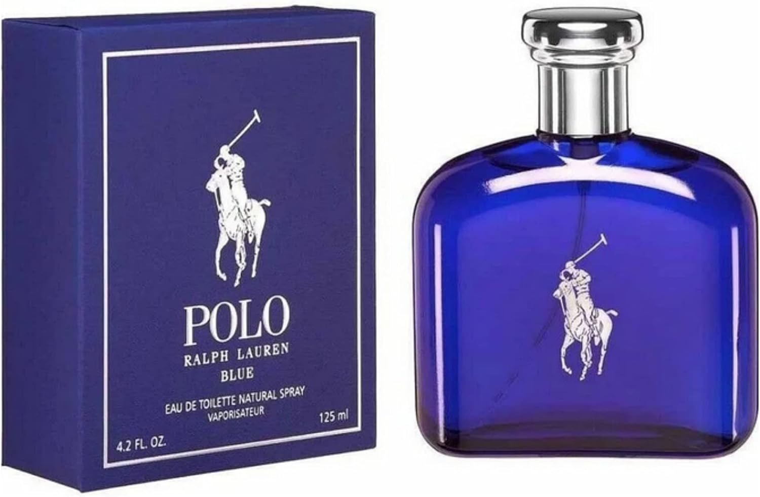 Ralph Lauren Polo Blue Eau De Toilette Spray for Men 125 Ml image number 1