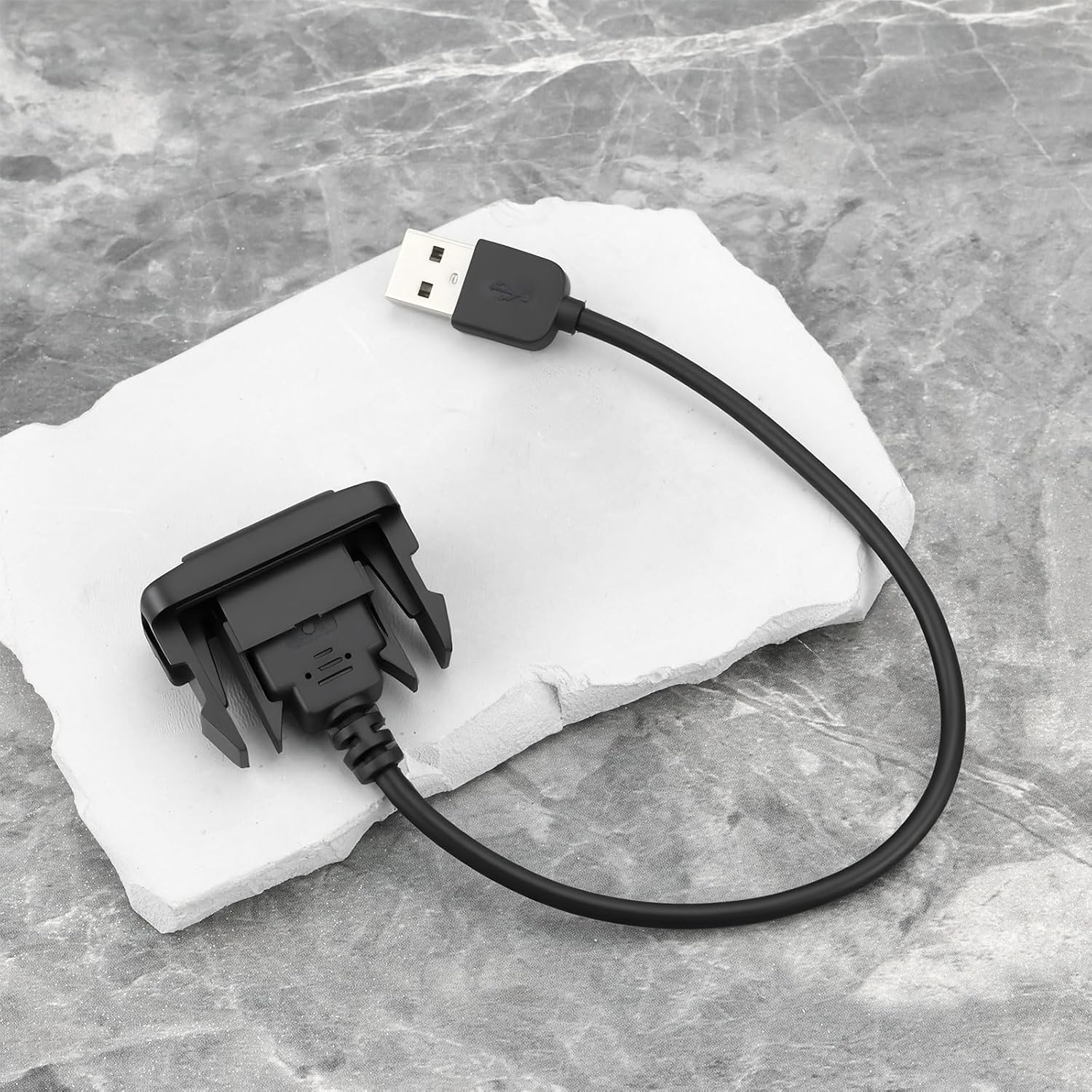 Emsea Male to Female USB Power Socket Extension Cord Adapter with a Length of 25Cm Compatible with Toyota Corolla 2007-2019 USB Port Car Charger image number 1