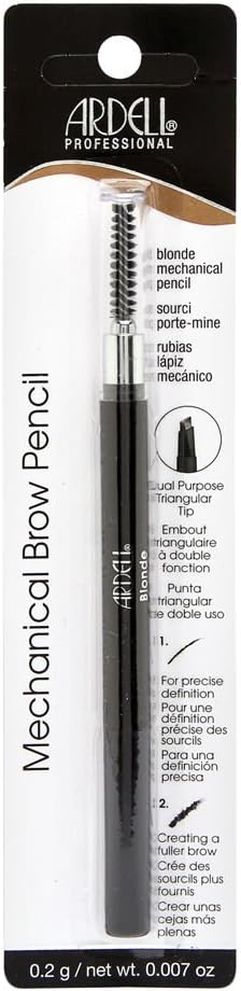 Ardell Mechanical Brow Pencil W/ Spoolie Med Brown 0.2 G,