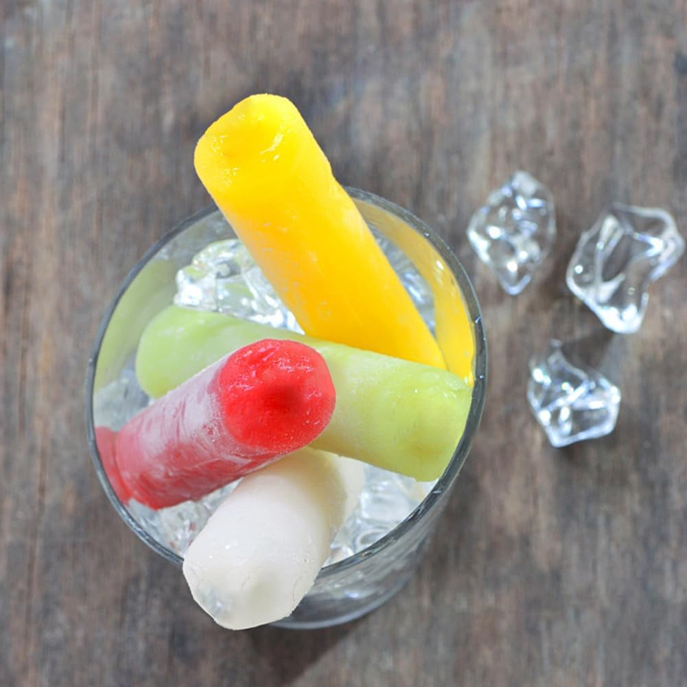 Water Bottle Ice Cube Tray, Resusable Silicone and Plastic Water Bottle Ice Mold, Easy-Release Long ICES Block Maker for Chilling Whiskey, Cocktails, Coffee, Makes 10 ICES Sticks at Once image number 6