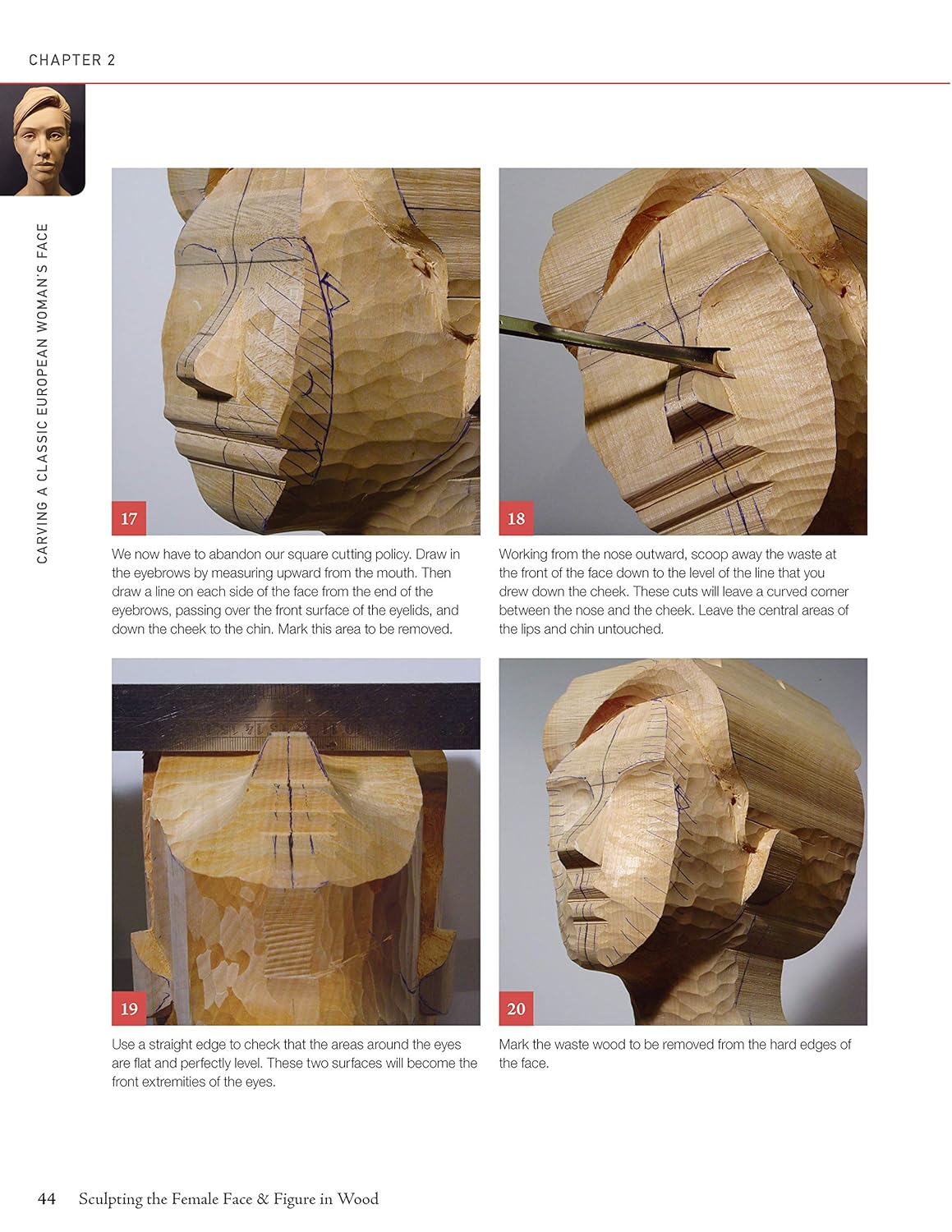 Sculpting the Female Face & Figure in Wood: a Reference and Techniques Manual image number 2