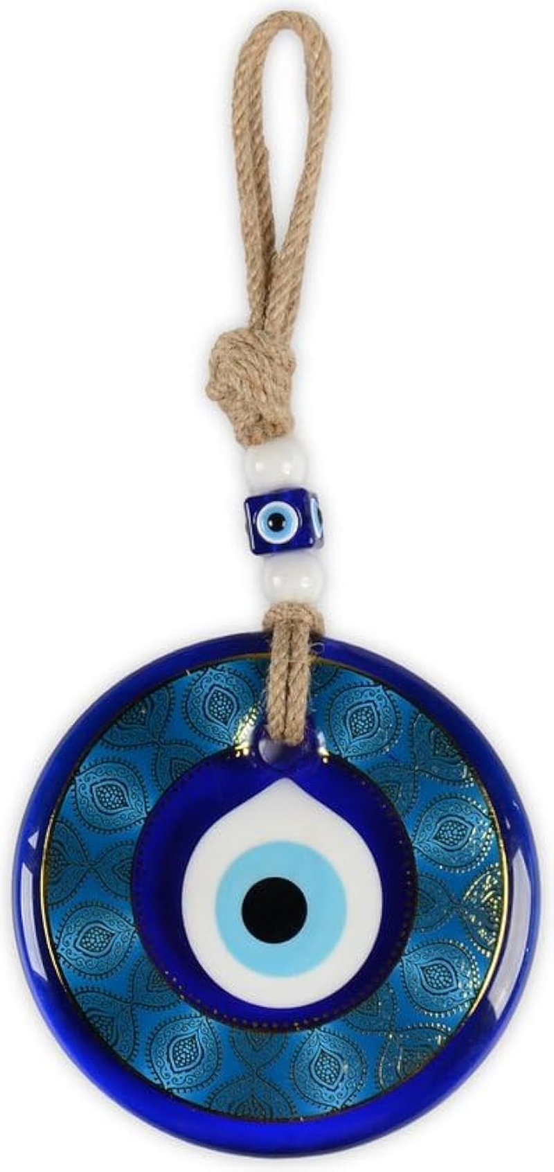BABY SHOWER CHOCOLATE Evil Eye Wall Hanging, Home Decor, Good Luck Charming, Evil Eye Wall Decor, Nazar Boncuğu, Gift Ideas for a New Home Office, TM1001-13 Cm image number 5