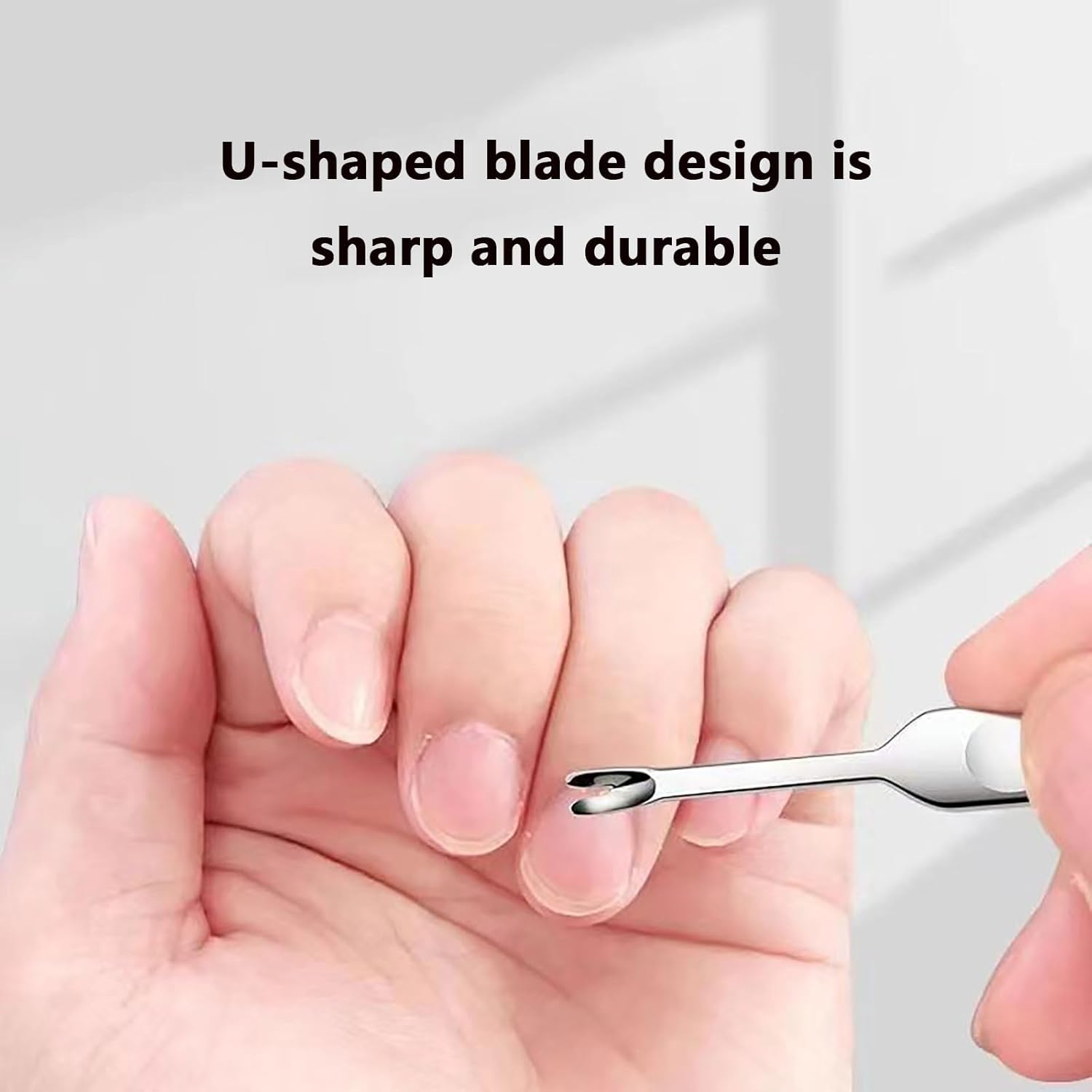 SYGELER Professional 3-In-1 Stainless Steel Cuticle Trimmer Set &ndash; Precision Cuticle Pusher & Nippers for Salon-Perfect Manicure/Pedicure &ndash; Hypoallergenic Nail Care Kit for Sensitive Skin image number 3