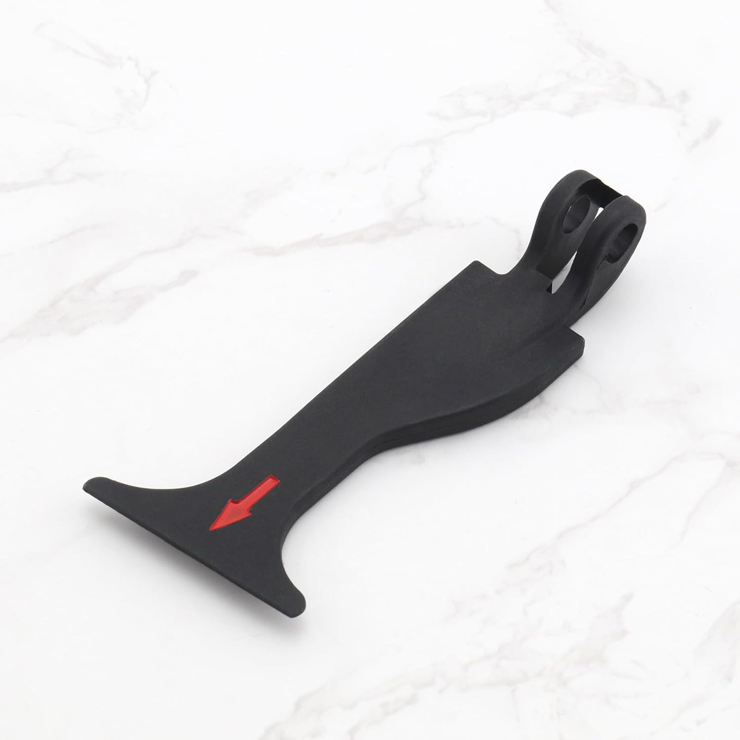 Be in Your Mind Black Front Hood Release Pull Handle Rod Lock Latch Compatible with Mercedes C Class W203 2001-2007 OE 2038870427 A2038870427 Length 10.04Cm image number 5