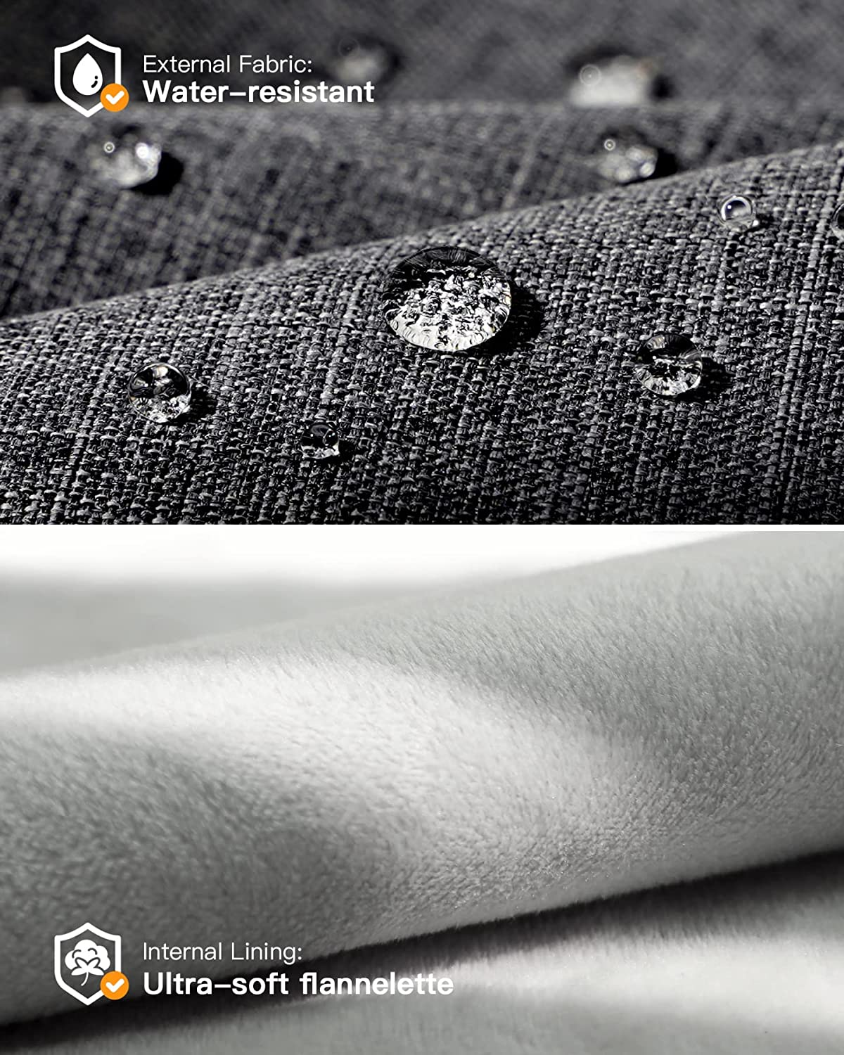 Inateck 360&deg; Protection 13.3" Laptop Bag Sleeve Case Compatible with 14.2 Macbook M3/M2/M1 Pro/Max A2992/A2918/A2779/A2442 2023-2021, 13 Macbook Air 2012-2017, 13 Macbook Pro 2012-2015 - Black Grey