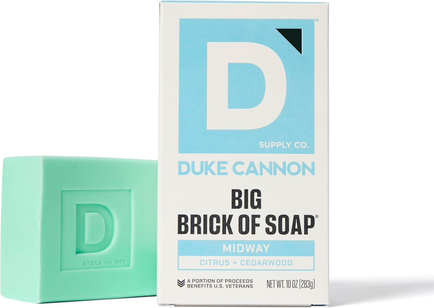 Duke Cannon Big Brick of Soap for Men &ndash; 3 Pack Variety | 10 Oz Each | Triple Milled Bar Soaps | Long-Lasting | Natural Oils | Mens Bar Soap Set image number 5