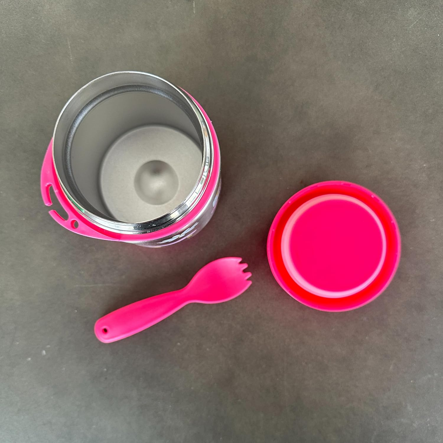 My Family Kids' Skate Design Insulated Food Jar - Hot & Cold Lunch Solution, 10Hr Heat, 7Hr Cool, Bpa-Free Stainless Steel image number 5