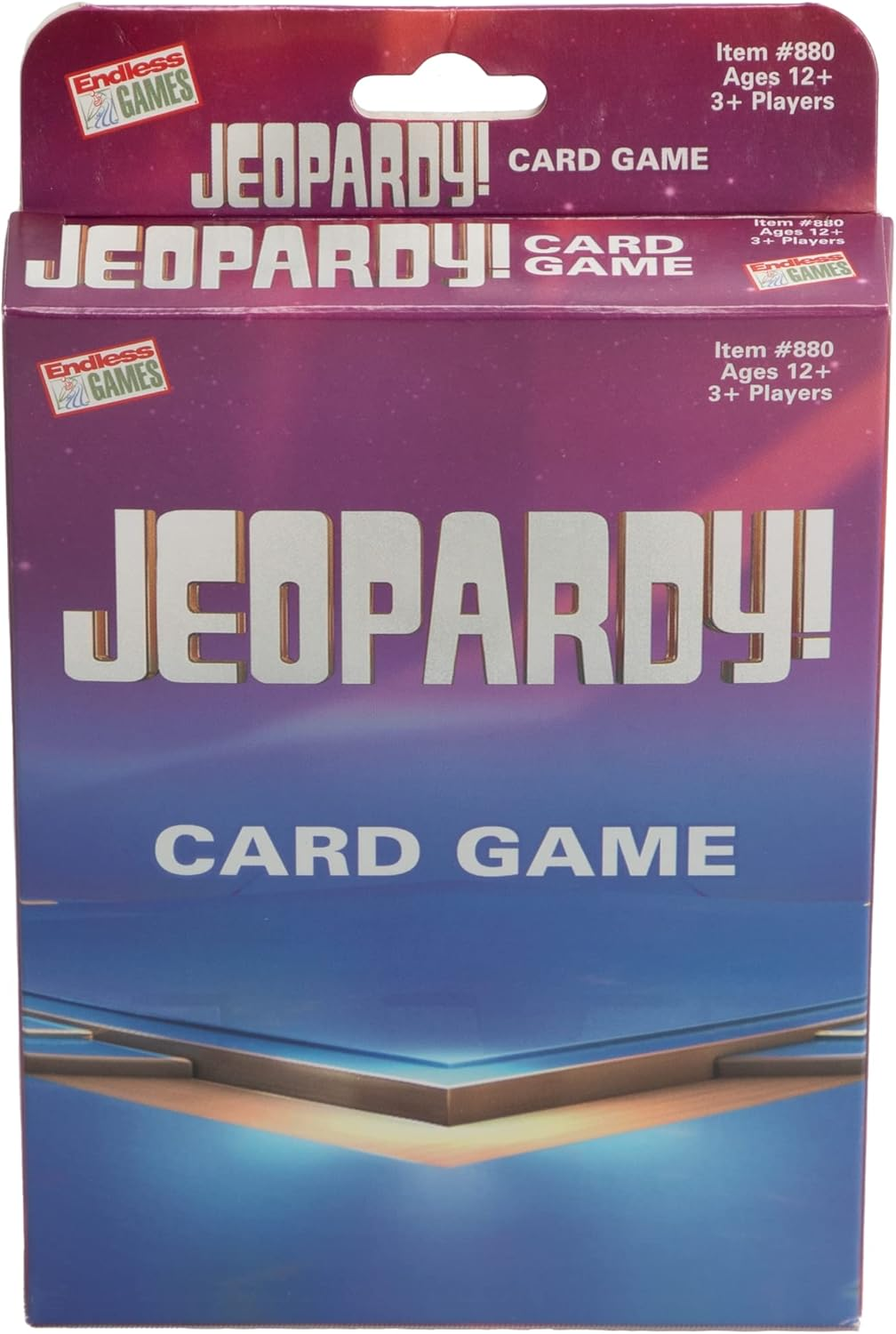 Jeopardy! Card Game - Quiz Game - Travel Sized Party Game