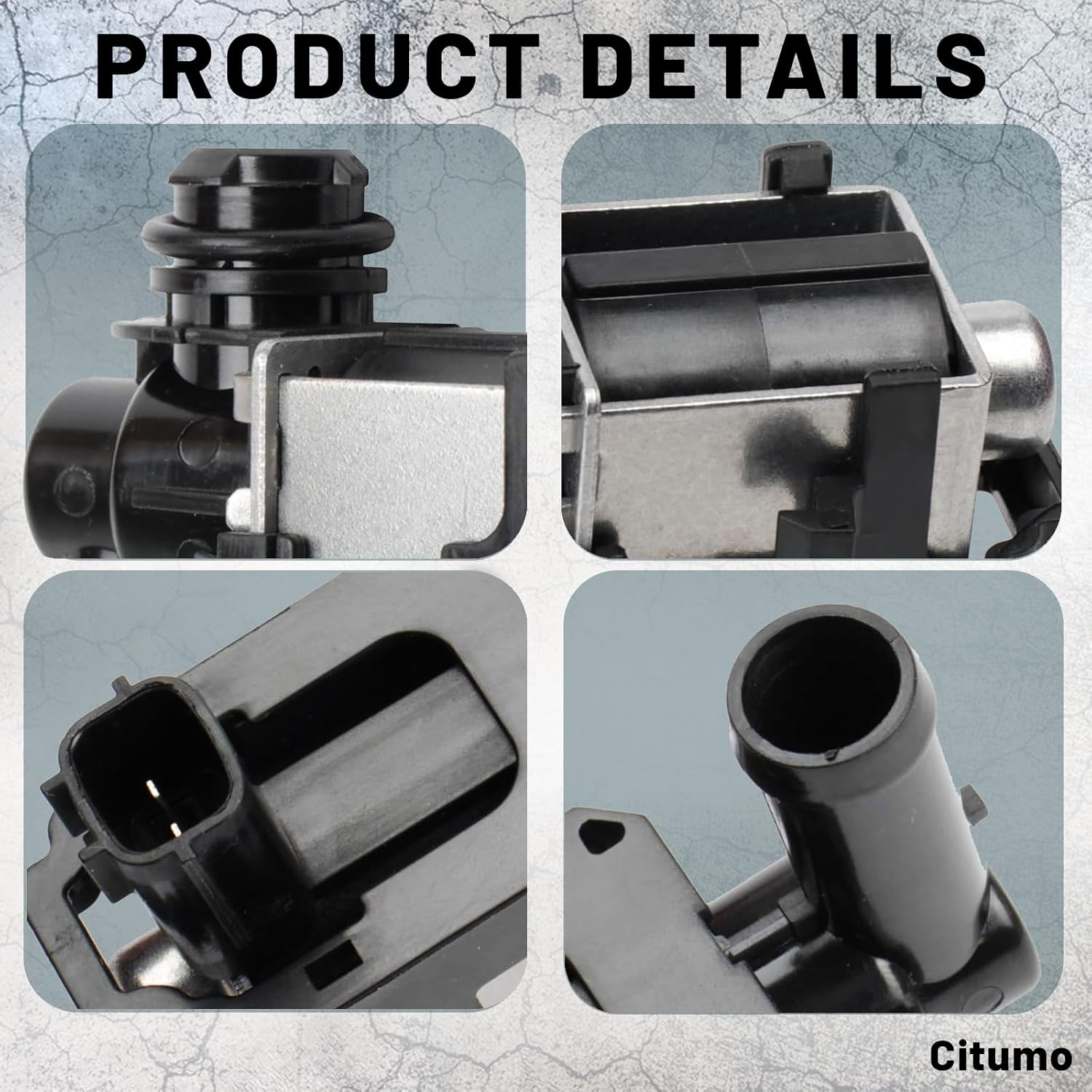 Vapor Canister Purge Solenoid Purge Control Vaccum Solenoid Valve Vapor Canister Shutoff Valve Replaces # K5T45786 14935-JF00A image number 6