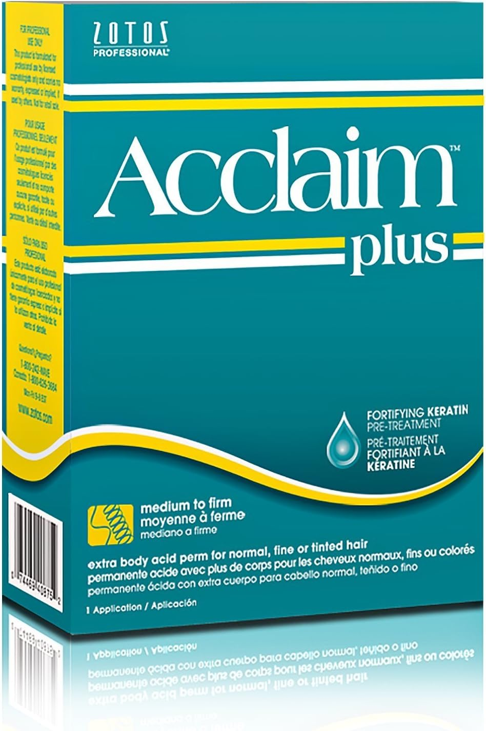 Zotos Acclaim plus Extra Body Acid Perm by Zotos for Unisex - 1 Application Treatment