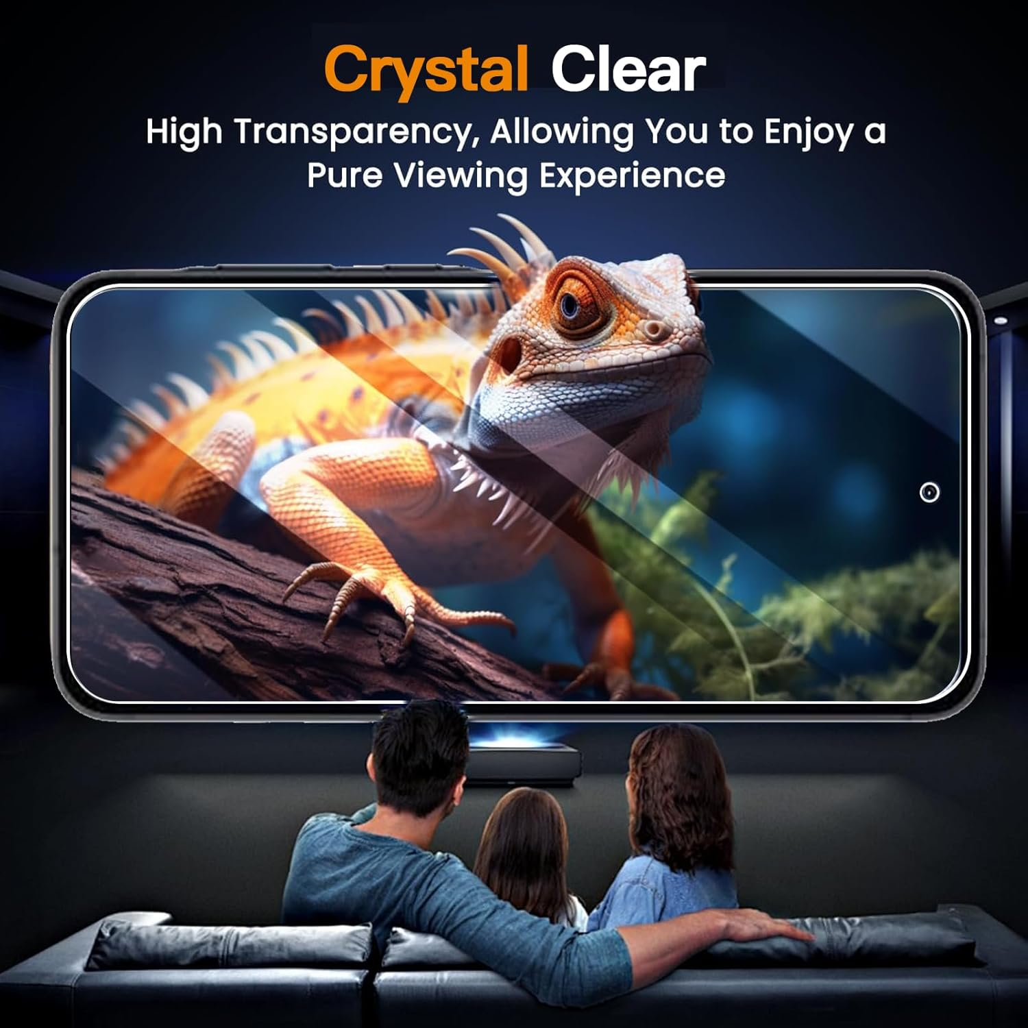 ZAXGLAR Screen Protector for Nothing Phone 3A for Tempered Glass, Pack of 2 Tempered Glass and 2 Camera Protection, HD Screen Protector, 9H Hardness Screen Protector image number 6