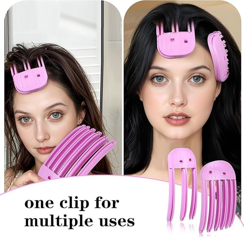 2Pcs Wind Shaping Styling Combs for Fluffy Bangs,Volumizing Hair Root Lifting Combs,Fluffy Bangs Hair Shaping Comb,Volume Clip Root Lifting Hair Clip Wind Shaping Styling Comb,Hair Root Lifting Comb image number 5