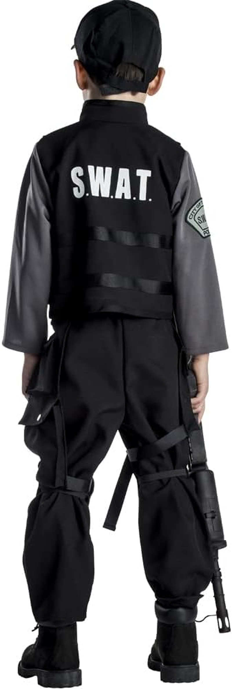 Dress up America Kid'S Jr, SWAT Team Costume image number 2