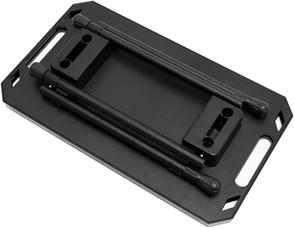 Picnic Table Adjustable Height Table Aluminium Alloy Table for Outdoor Indoor Picnic BBQ Hiking image number 1