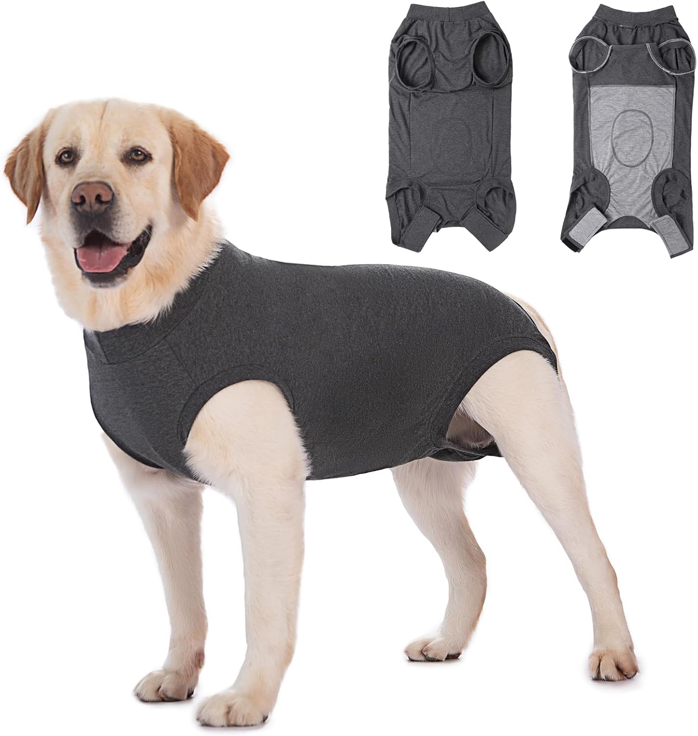 Axcimond Dog Body after Surgery Leak Protection Dog Surgery Body Dog Castration Male Medical Pet Shirt Dog Onesie Wound Protection Suits for Dogs with Velcro Fastening Alternatives to Cone And