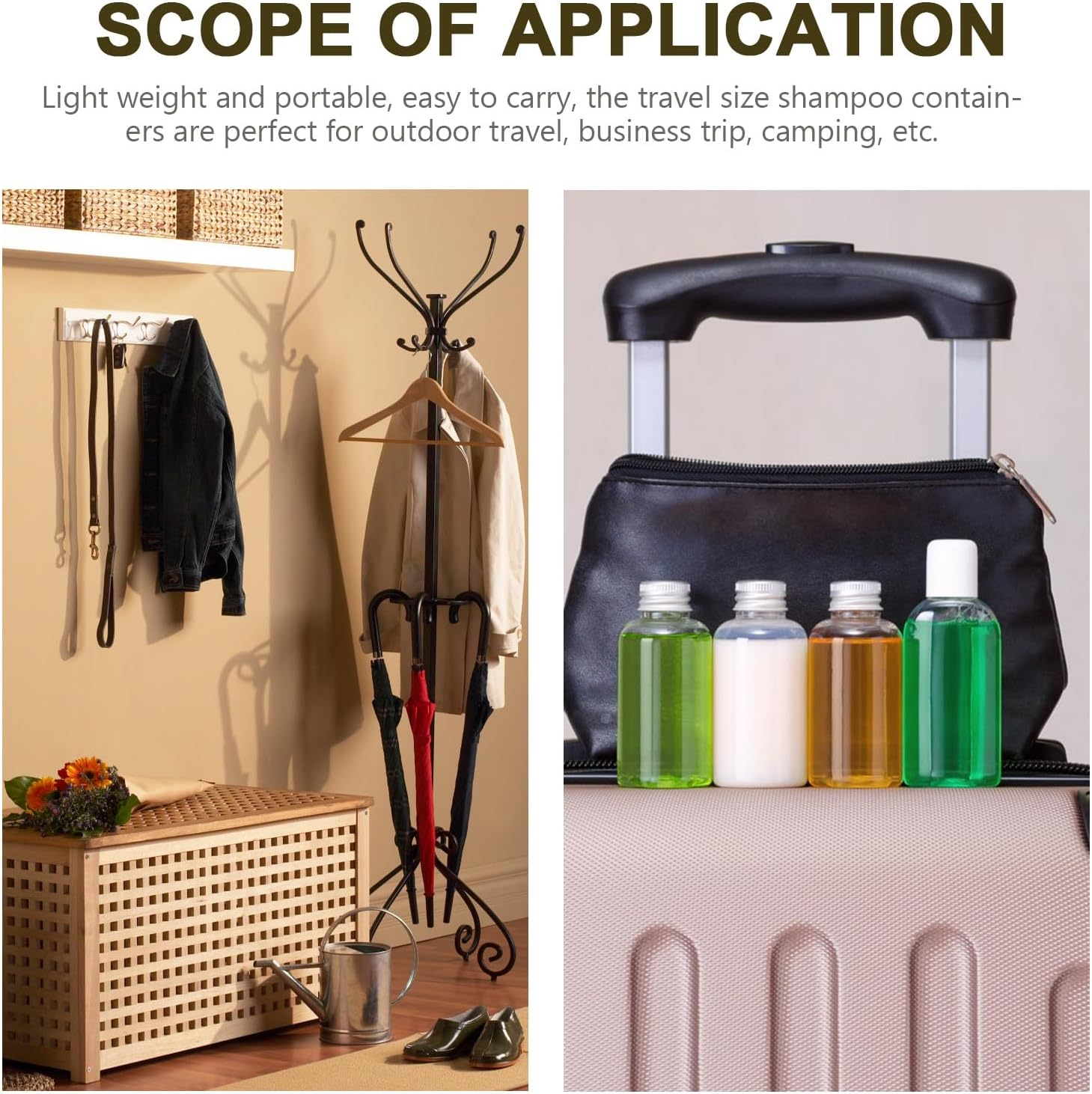 LALADEFIEE 10Pcs Pet Refillable Travel Bottles 200Ml with Flip Cap for Shampoo Lotion Conditioner Toiletries Leak-Proof Plastic Containers for Outdoor and Business Use image number 1