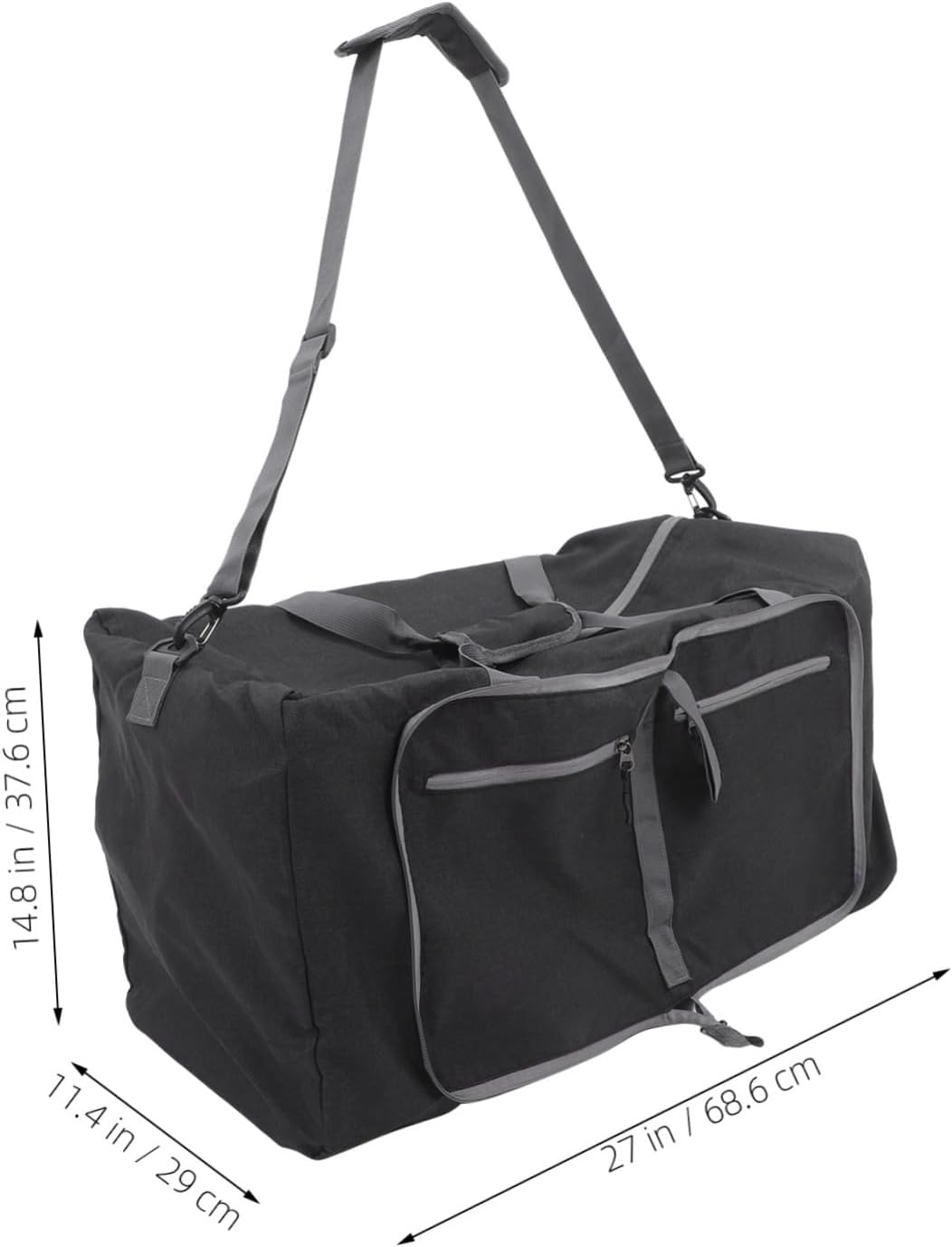 TEMPNAP Collapsible Travel Duffel Bag Oxford Cloth Gym Bag Women Lightweight Luggage image number 1