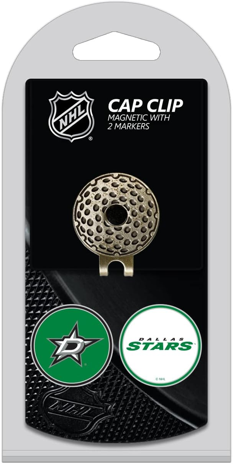 Team Golf NHL Golf Cap Clip with 2 Removable Double-Sided Enamel Magnetic Ball Markers, Attaches Easily to Hats image number 4