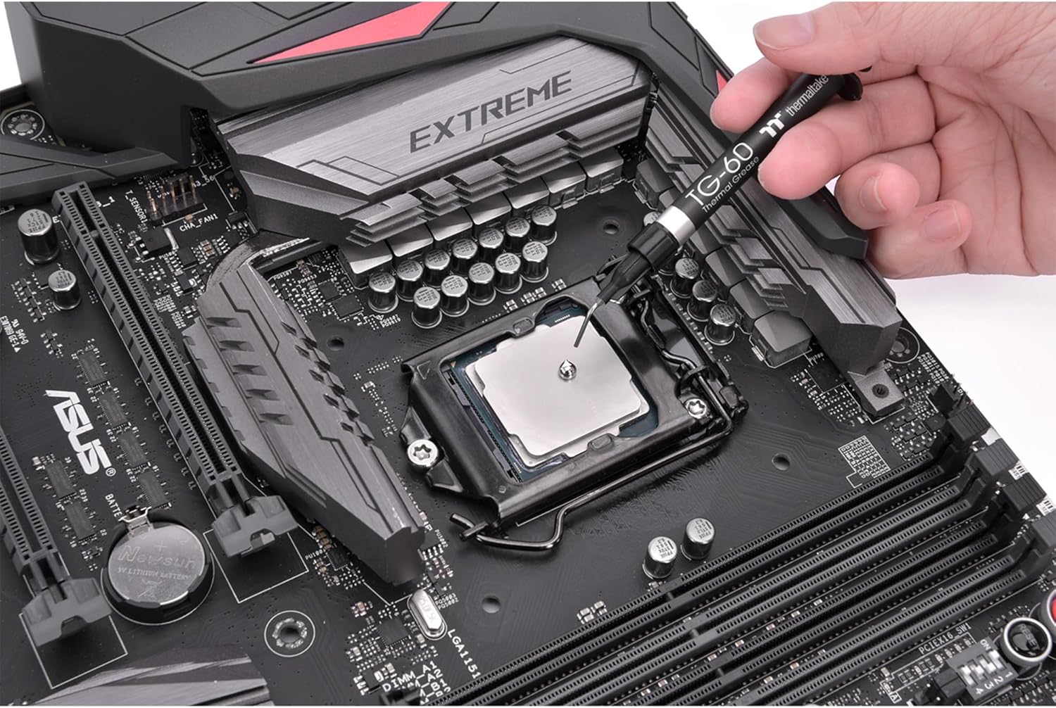 Thermaltake TG-60 Premium Liquid Metal Thermal Compound Kit, CL-O034-GROSGM-A image number 6