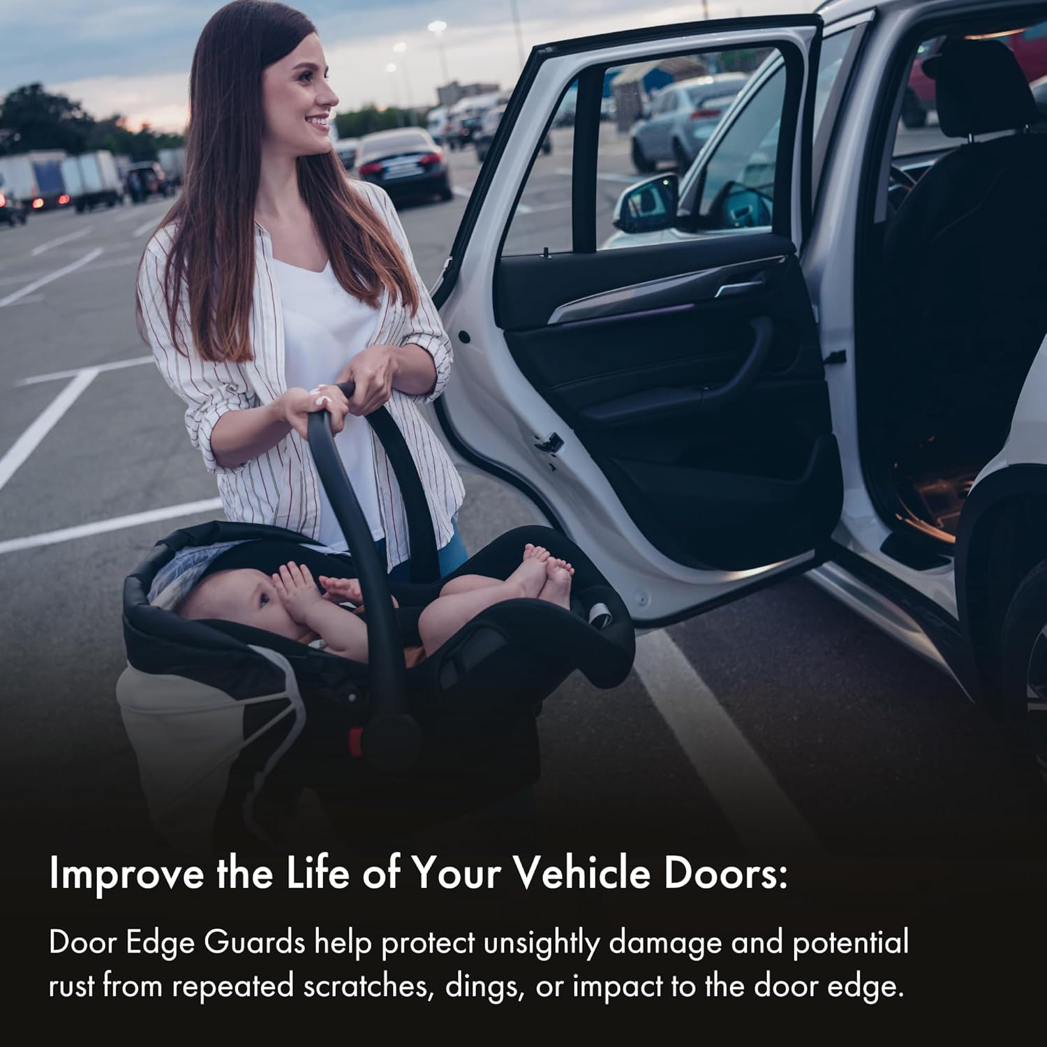 XPEL Door Edge Guard, Clear, 1/2 Inch X 100 Foot