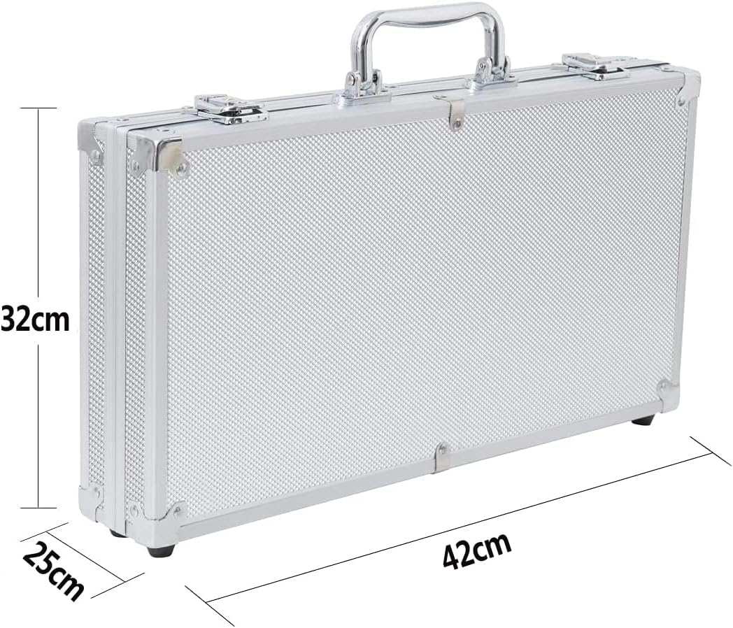 300PCS Poker Set, Complete with Cards, Chips, and Accessories, Host the Ultimate Poker Night, Perfect for Texas Home Game Nights, Blackjack or Roulette Games image number 5