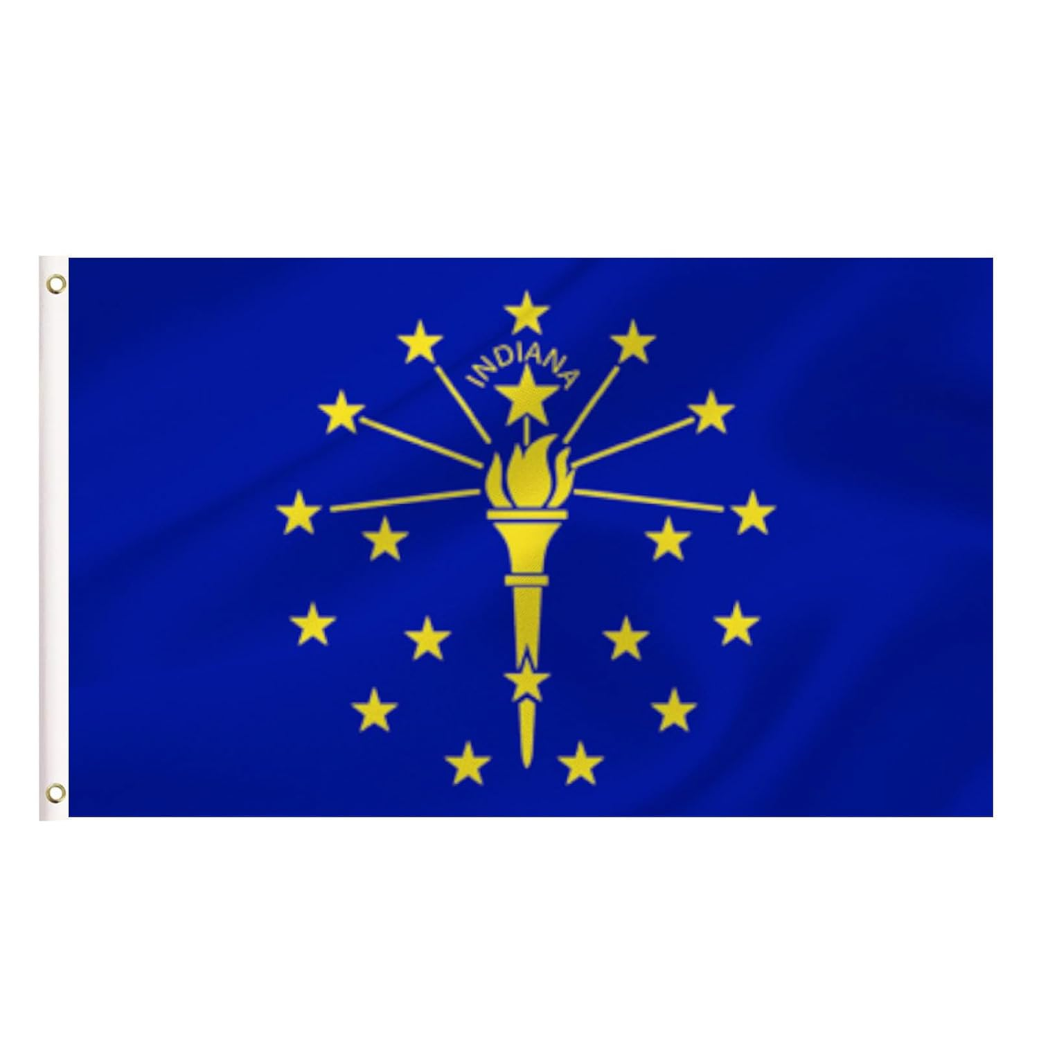 LARGE Indiana Flag, 3X5Ft Indiana State Flags Banner for Indoor Outdoor Decoration of Canada Yards.Parade or Express Mood image number 1