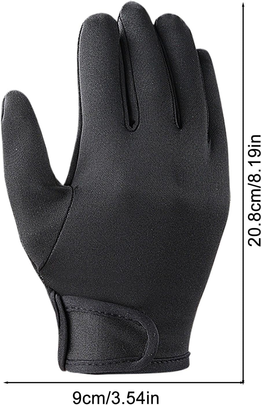 Wiroouia Gloves for Hair Styling | Professional Hand Gloves Heat Resistant 5 Fingers Heat Gloves | Reusable Glove Mitt Thick Non-Slip Household Supplies for Hair Styling image number 4
