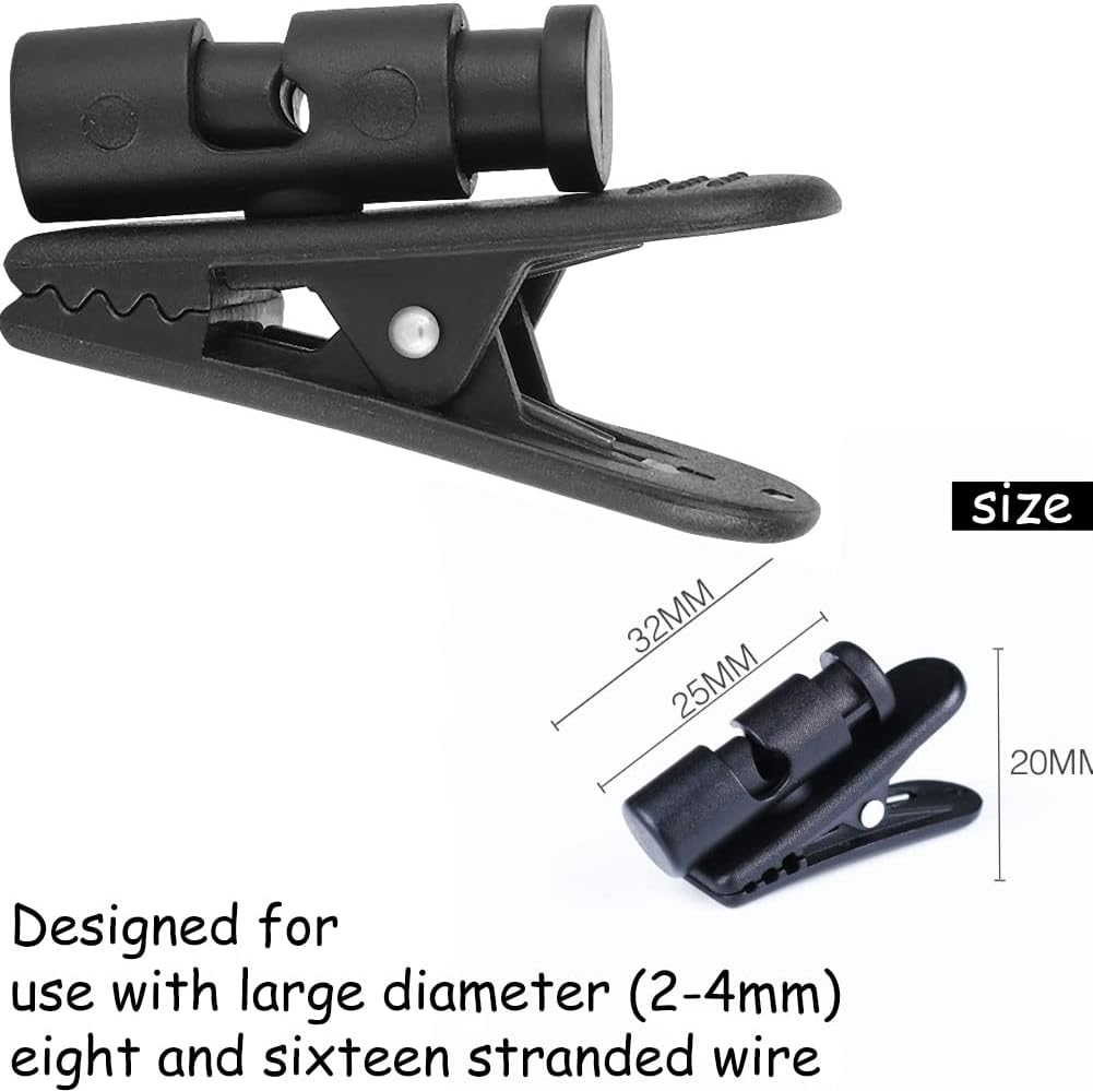 Cuifati 2 Pack Black Earphones Headset Clip, Wired, in Ear, Tangle Free, Sport, Unisex, Black image number 3