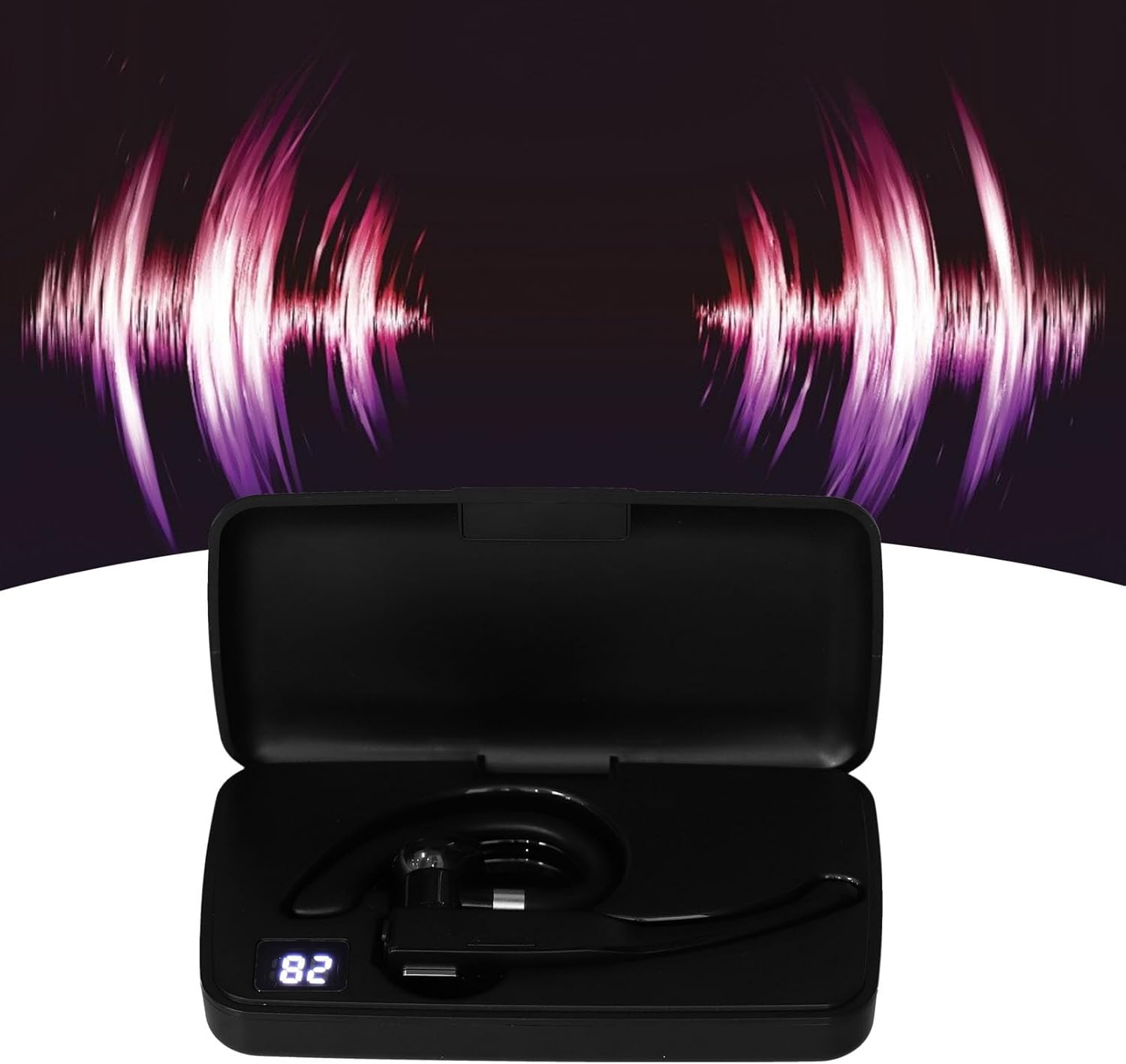 Lvifloae YYK 525 Business Bluetooth Headset Wireless over Earphones with Microphone and LED Power Indicator image number 5