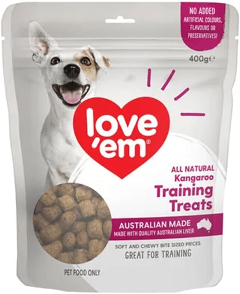 LOVE EM KANGAROO TRAINING TREAT 400G image number 2