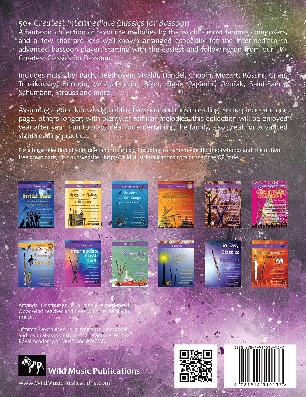 50+ Greatest Intermediate Classics for Bassoon: Instantly Recognisable Tunes by the World'S Greatest Composers Arranged for the Intermediate Bassoon Player.