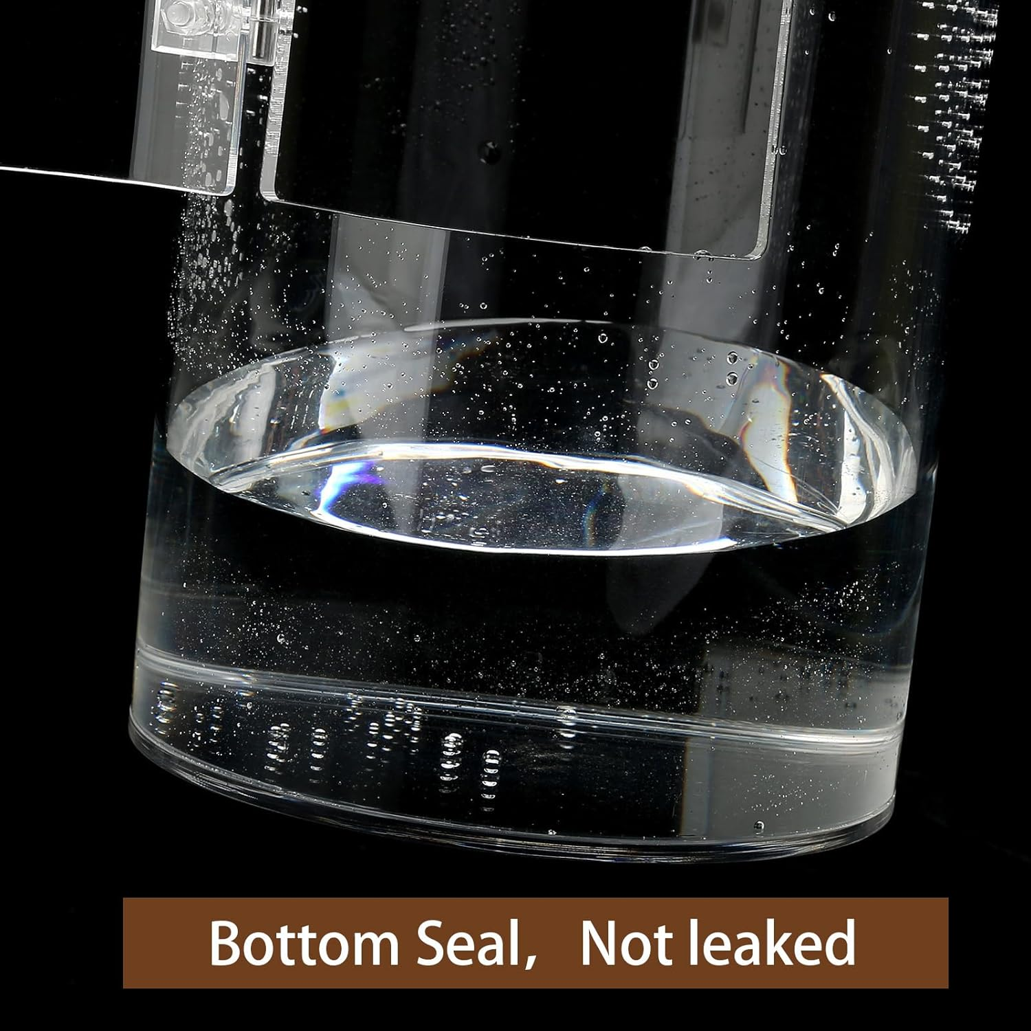 Jumping Spider Enclosure, 11.5&rdquo;*6&rdquo;*6&rdquo;, Air Hole 3/64" Micro Habitat Terrariums, Arboreal Reptile Tank with Front Opening Door,Tarantula Enclosure, Plant Greenhouse image number 3