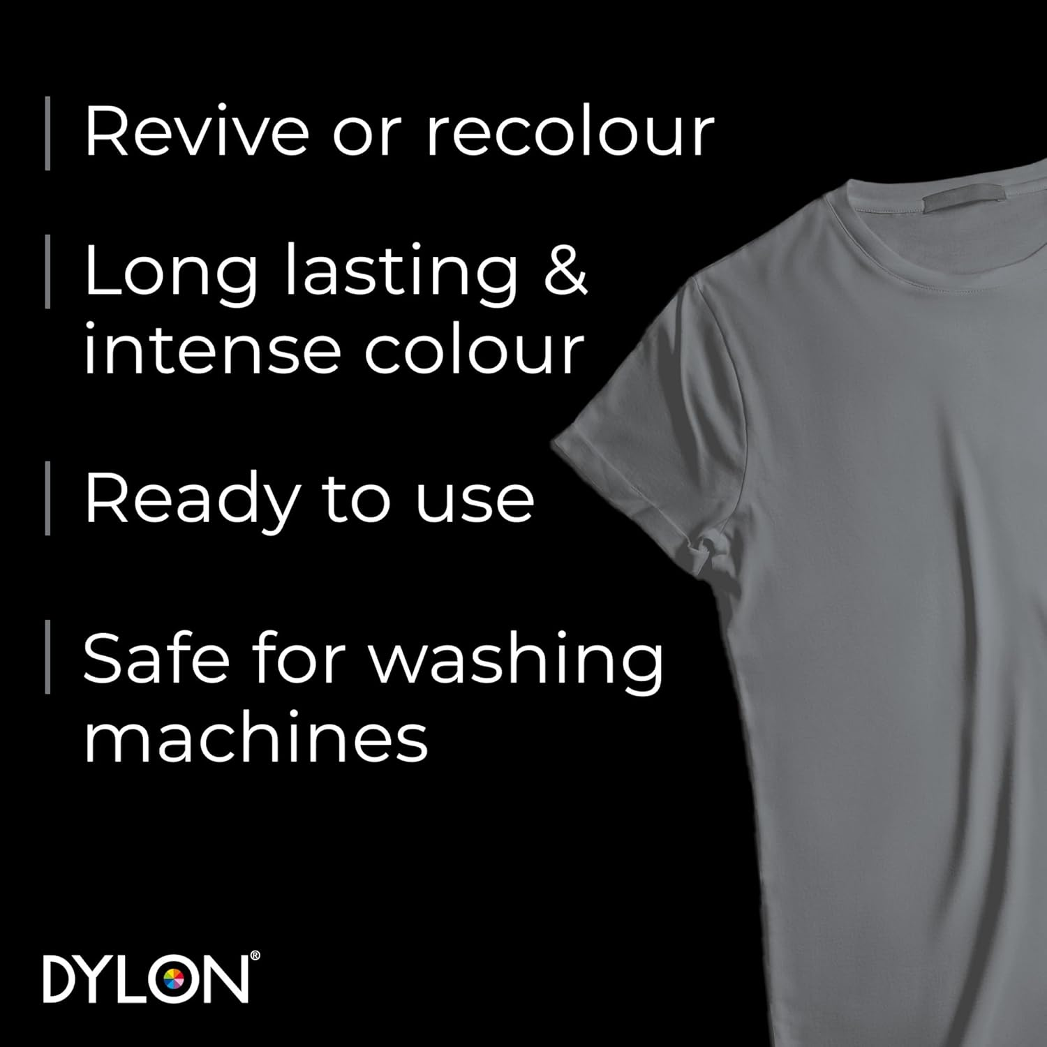 Dylon Machine Dye Pod - Smoke Grey, 350G image number 3